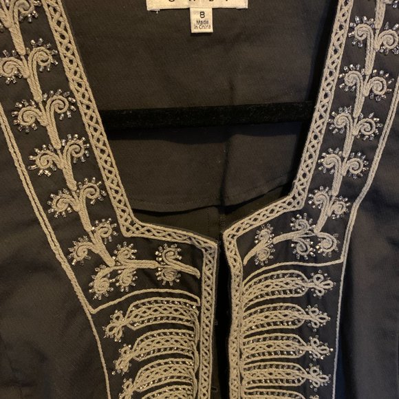 CAbi Turkish Delight beaded long Jacket/Tunic (Size 8) - Picture 3 of 9